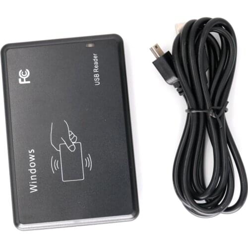 USB RFID 13.56Mhz IC UID CUID FUID Card Dump Writer R/W With 5 PCS UID Change-able Keyfob