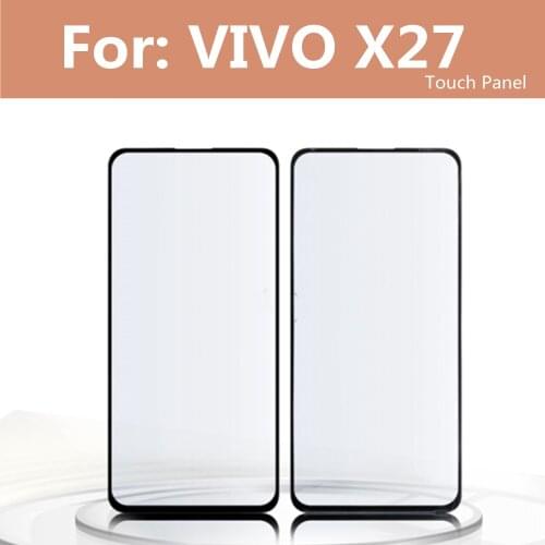X27Pro Outer Screen For VIVO X27 X27 Pro Touchscreen LCD Display Front Touch Panel Glass Cover Lens Repair Replace Parts