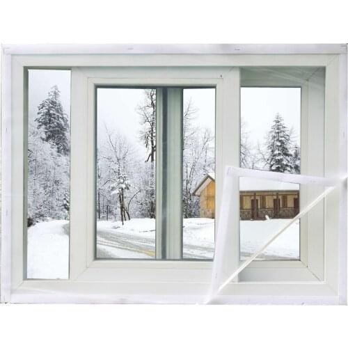 Winter Indoor Warm Decoration Window Film Insulation Home Thick Curtain Protection DIY Custom Windproof Sticker Transparent