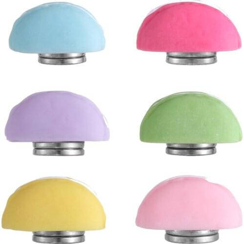 1PC DIY Crafts Diamond Painting Cover Holder Glitter Drop Fridge Cute Shape Mushroom Magnet Minders Parchment Paper Holder