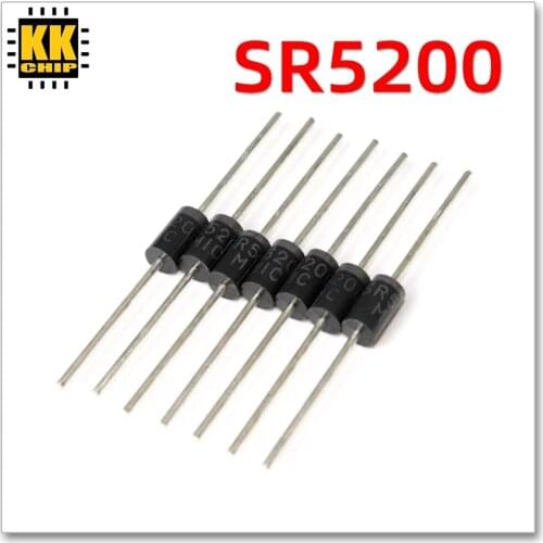 20pcs/lot Schottky Diode SR5200 5A 200V