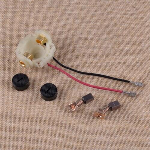 LETAOSK 5pcs Carbon Brush Holder Cap Cover Set Fit For MAKITA 638921-2 638448-2 BGA450 BGA452 DGA452 BGD800 BJS101 BJS160