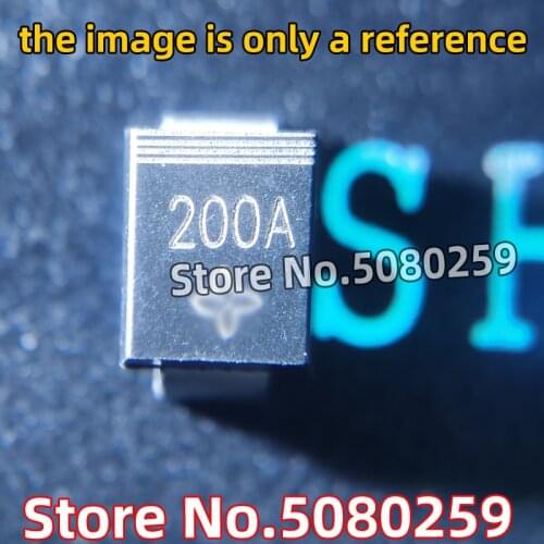 50PCS P6SMB200CA P6SMB200A P6SMB200CA-E3/52 SMB DO-214AA