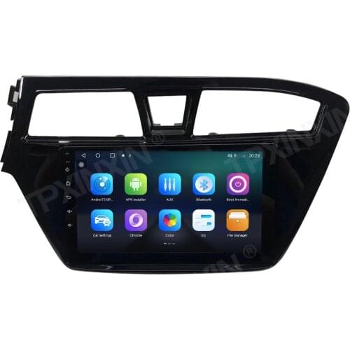 4+64G Android 10.0 For Hyundai I20 2014 -2018 Car GPS Navigation Radio Player Car Multimedia Player Head Unit Tape Recorder IPS