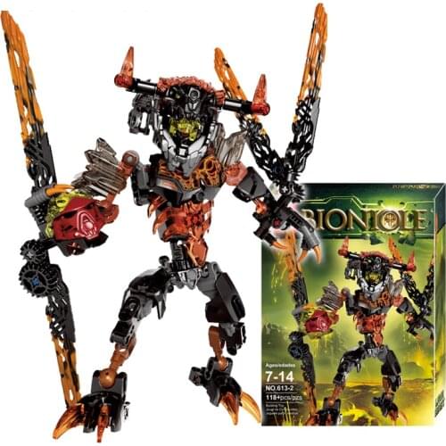 BIONICLE Lava Beast Action Figures Building Block Robot Toys For Kids Boy Gift Compatible Major Brand 71313 118pcs/Set