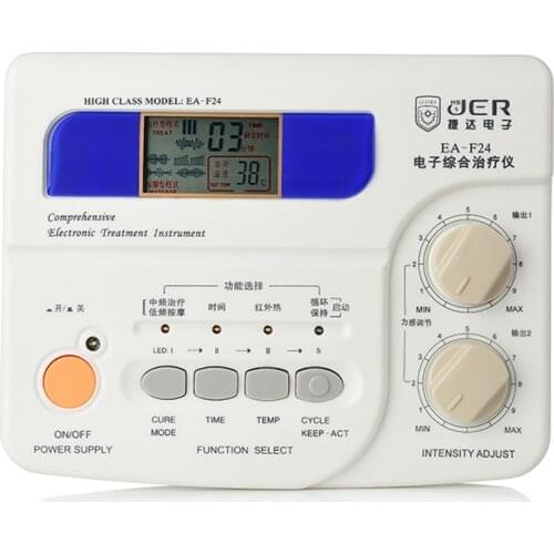 CE New Electro Acupuncture Stimulator EA-F24 Electronic Meridian Therapeutic Stimulation massage and pain reliever machine