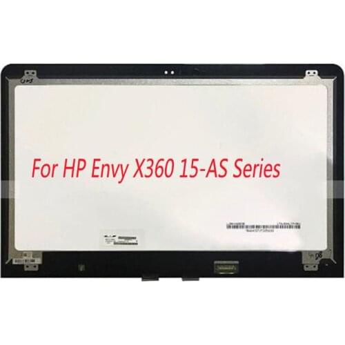 For HP ENVY x360 15-AS133CL 15-as Series 15.6" FHD LCD LED Touch Screen Glass Digitizer Assembly