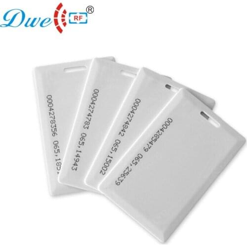 DWE CC RF access control 125khz contactless EMID PVC card long range reader identification card