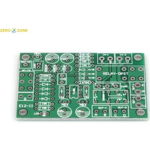 E12-II Headphone/Power amplifier AMP Protection circuit PCB can switch with delay