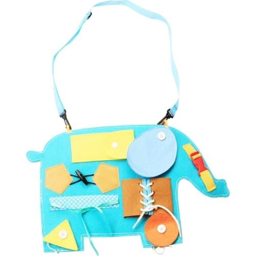 Montessori Toy Training Self-care Ability Educational Dress Learning Toy for Kid
