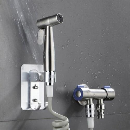 Black Handheld Toilet Bidet Sprayer Set Kit Hand Bidet Faucet For Bathroom Hand Sprayer Shower Head Washbasin Closestool Clean