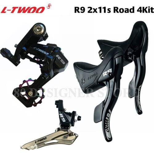 LTWOO R9 2x11 road bike shifter derailleur 22s compatible 11s 34T cassette compatible 5800, R7000, road bike derailleur