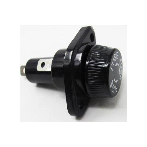 R3-18 10*38mm 30A 600V Black Fuse Holder x 5pcs Free shipping