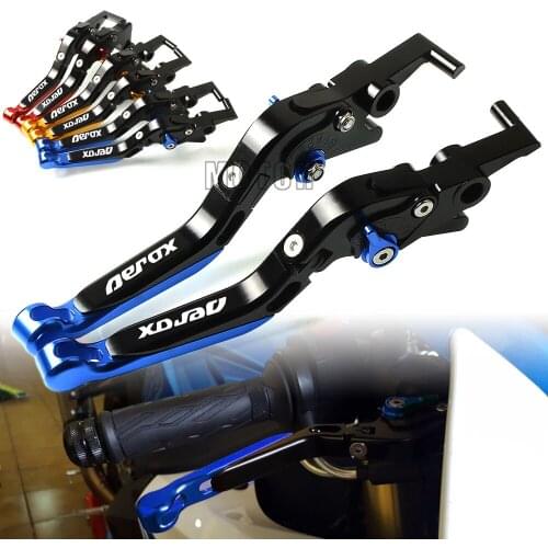 For Yamaha NVX 155/AEROX 155 2017 2018 Motorcycle Brake Clutch Levers CNC Aluminum Adjustable Folding Levers NVX155 AEROX155