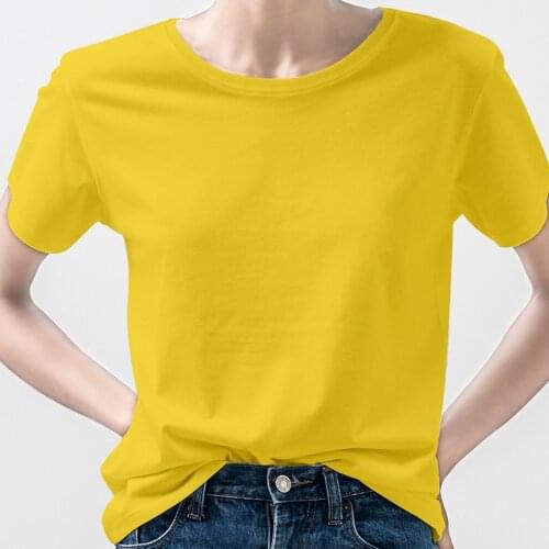 Showtly Women's Plain T-shirts