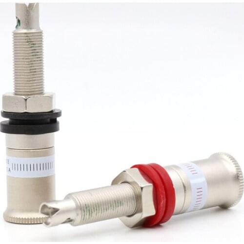 4pcs hi-end Niobium plating Female Long Thread Amplifier Speaker Binding Post hifi