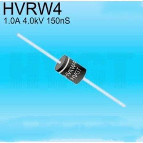 5PCS High Voltage Rectifier Diode HVRW4 High Current High Frequency 1A 4kV 150nS Voltage Double Rectifier