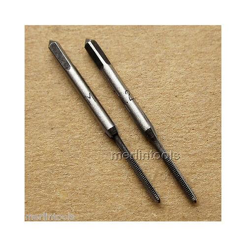 1.2mm x .25 Metric Taper and Plug Tap M1.2 x 0.25mm Pitch