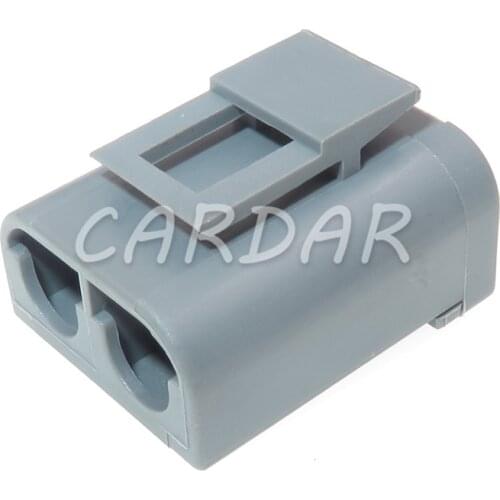 1 Set 2 Pin Automotive Connector Waterproof Car Socket With Terminals Rubber Seal