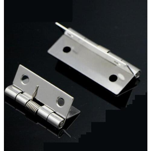 1/1.5/2/2.5 inch spring hinge automatic cabinet door wardrobe hardware and furniture fittings Mini micro hinge