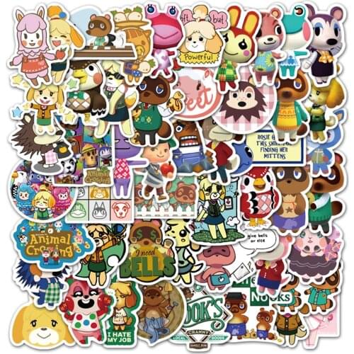 10/30/50PCS Cute Cartoon Animal Graffiti Sticker Luggage Computer Water Cup Skateboard Waterproof Decorative Sticker Wholesale