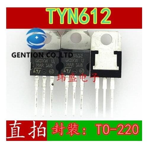10PCS TYN612 one-way thyristor 12 play spot TO a 600 v-220 in stock 100% new and original