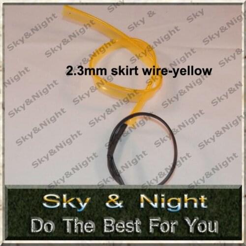 Free shipping EL welt wire/skirt/EL flashing Cable//EL Neon Wire/EL Cable100M with ten colors