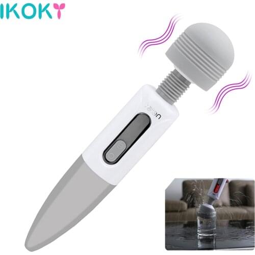 Strong Magic Wand Vibrators Sex Toys for Women Female Masturbator Machine Anal Vagina Massager Clitoris Stimulator Couples Tools