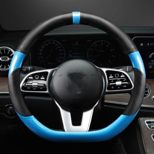 Car Steering Wheel Cover D Shape Soft Short plush Winter For Nissan Qashqai J11 X-trail T32 For Kia Sportage Optima GOLF 7 2015