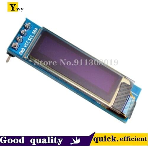 0.91 inch OLED LCD display module IIC 12832 LCD display device compatible with 3.3v-5V
