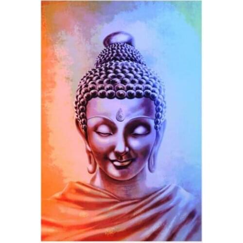 Religious Buddha Printed 11CT Cross Stitch Set DIY Embroidery DMC Threads Sewing Knitting Handiwork Hobby Design For Decor