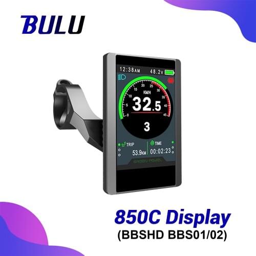 Bafang LCD Display 850C Colour Screen TFT Midmotor Kit BBS02 BBS01 BBSHD