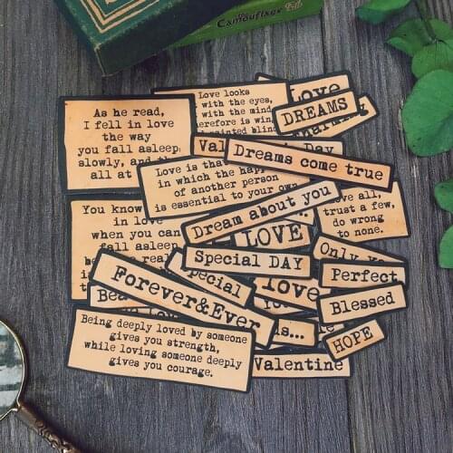 KLJUYP 30pcs Special Day Paper Stickers for Scrapbooking Happy Planner/Card Making/Journaling Project