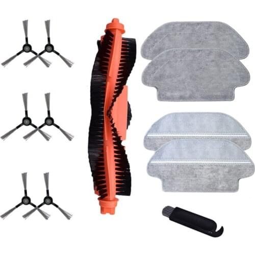 Main Brush Side Brush Mop Cloth for Xiaomi Mijia STYJ02YM Mi Mop Pro for Conga 3490 for Viomi V2 PRO V3 SE V-RVCLM21B