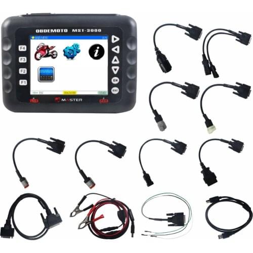 MST-3000 universal motorbike scanner MASTER motorcycle ECU code reader key programming tool