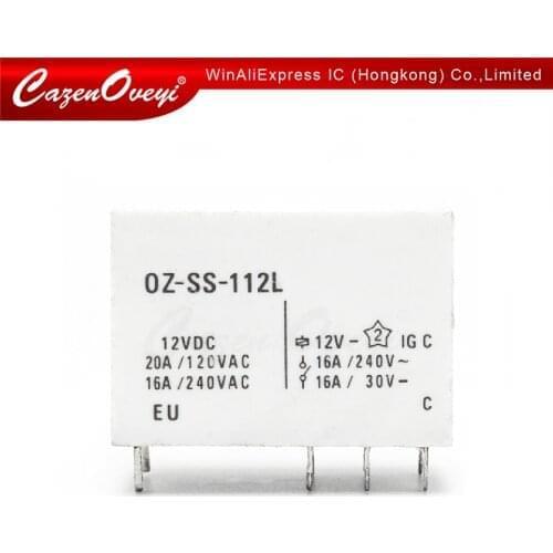 1pcs/lot OZ-SS-112L OZ SS 112L 12VDC 12V OZ-SS-112L1 16A In Stock