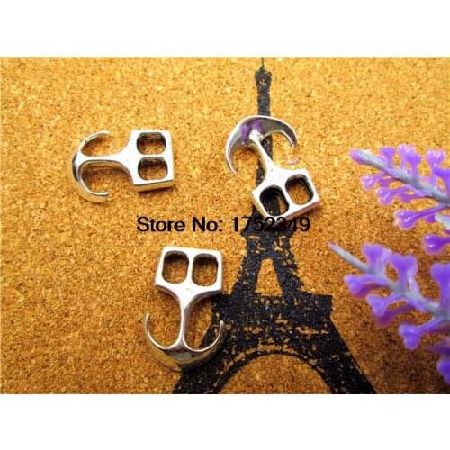 12pcs--Anchor charms, Antique Tibetan silver Anchor charm Pendants 23x16mm