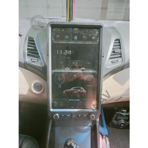 Vertical Screen Car Multimedia Player GPS Navigation Head Unit For Hyudnai Elantra 2013 2014 2015 2016 2017 Car Stereo Radio