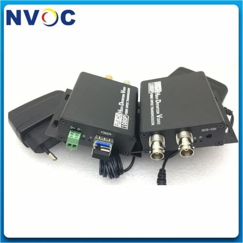 Full HD 1080P Mini Broadcast Level 1ch Bidirectional HD-SDI Optic Transceiver 3G Digital Optical Transmitter 3G LC Port