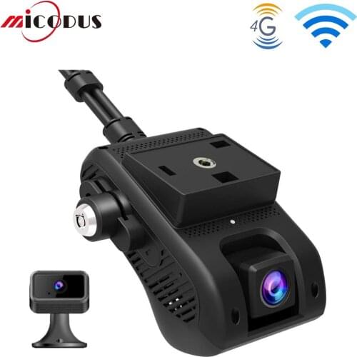 4G Aivision Camera DVR GPS Car Tracker JC400 Dash Camera GPS Track Wide Angel Camera Loop Record Cut-off Oil Lifetime Free APP
