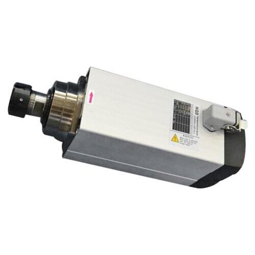 6KW 220v/380v ER32 18000rpm SQUARE AIR COOLED SPINDLE MOTOR