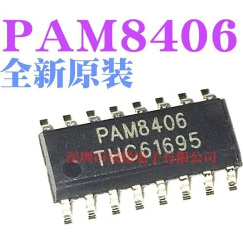 Xinyuan 1pcs PAM8406 SOP16 stereo audio amplifier IC