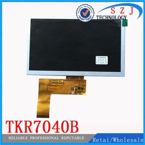 New 7" inch TKR7040B Capacitive LCD display screen GL070009T0-40 40pin Digitizer Sensor Free Shipping