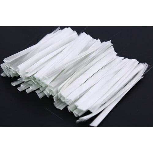New 100pcs Fiberglass Nail Extension Glass Fibernails Fiber Nail Silk Extension Set False Nail Acrylic Tips Nail Forms Salon