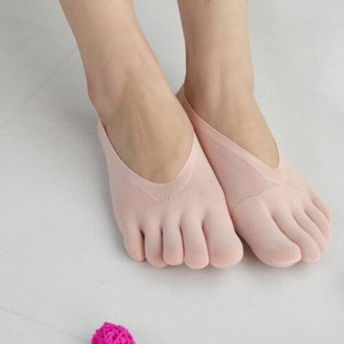 Orthopedic Compression Socks Womens Toe Socks Ultra Low Cut Liner with Gel Tab Breathable d88