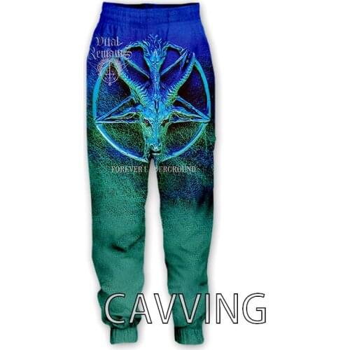 CAVVING 3D Printed Vital Remains Band Casual Pants Sports Sweatpants Straight Pants Sweatpants Jogging Pants Trousers
