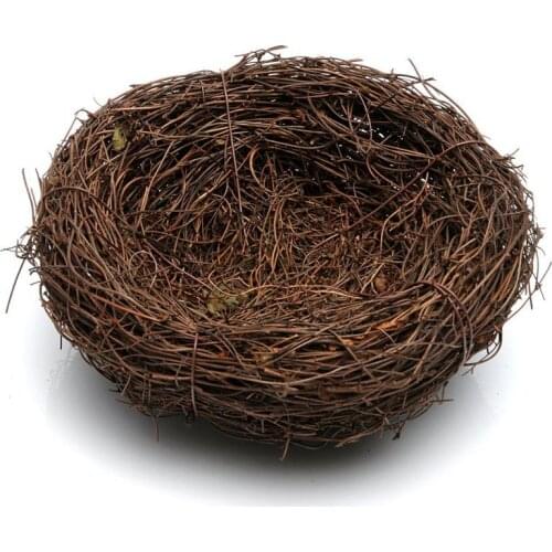 Handmade Bird Nest House(Vine), Home Nature Craft best for Wedding Decor, Party Decor and Home Decor (5.9inch Diameter)