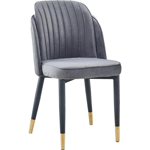 Net Red Chair Home Modern Minimalist Backrest Nordic Style Restaurant Fabric Light Luxury Hotel Stool Desk Nail Art Dining Chair