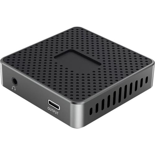 HDMI-Compatible Capture Card Type-C to HDMI-Compatible 4K Video Capture Card Switch Game for PS5 Video Recording