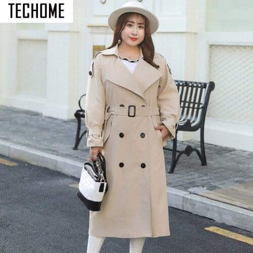 Женские тренчи TECHOME China At AliExpress